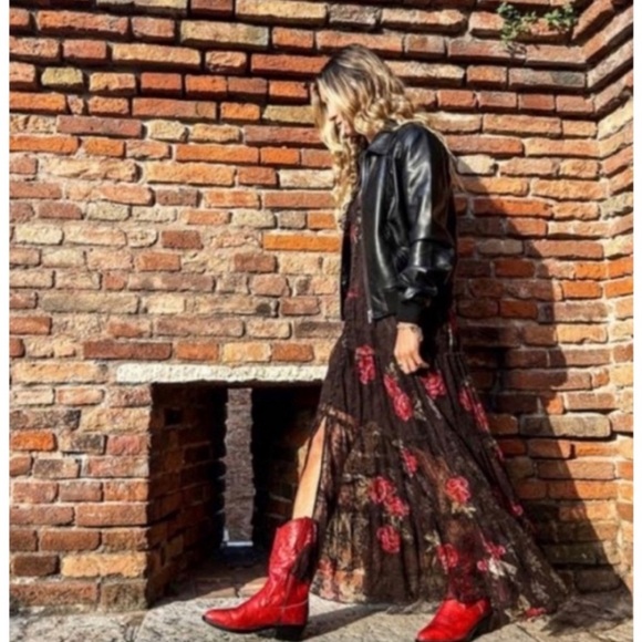 RARE Free People Maxi Dress - Picture 5 of 8